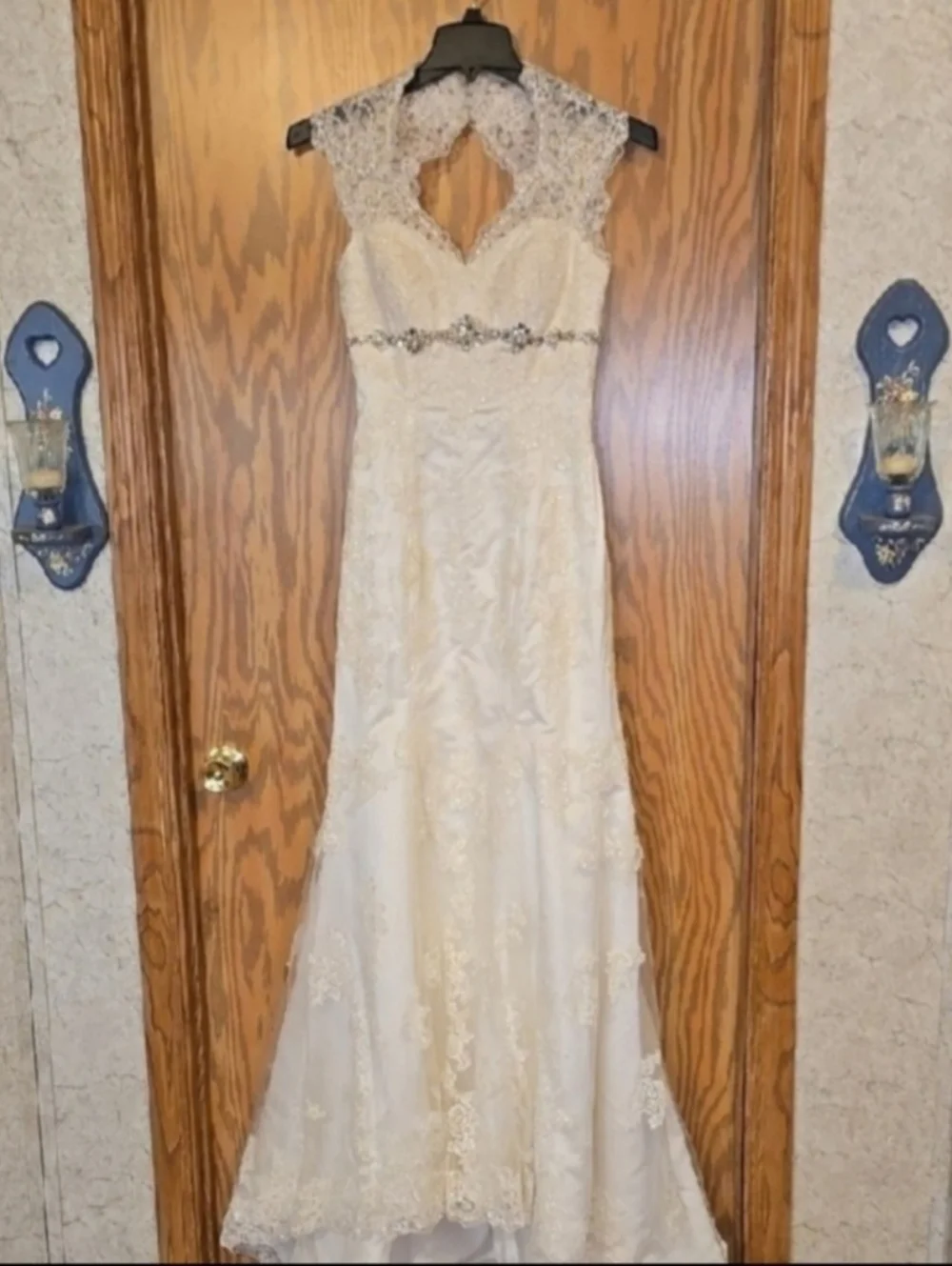 DaVinci Wedding Dress Size 8 - Picture 1 of 10